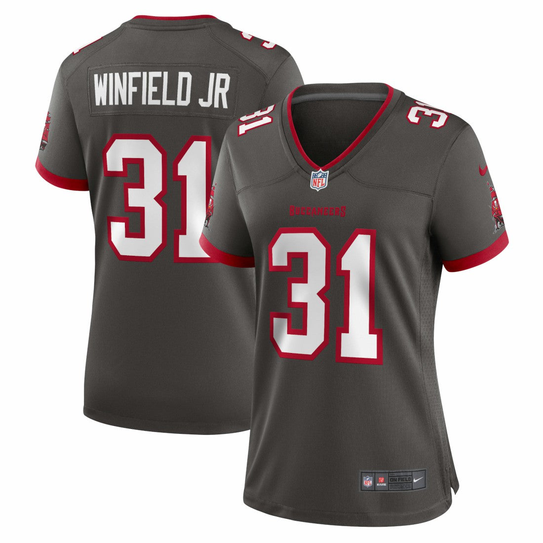 Antoine Winfield Jr.  Women's Game Jersey - Tampa Bay Buccaneers