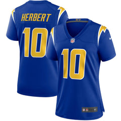 Justin Herbert  Women's Game Jersey - Los Angeles Chargers