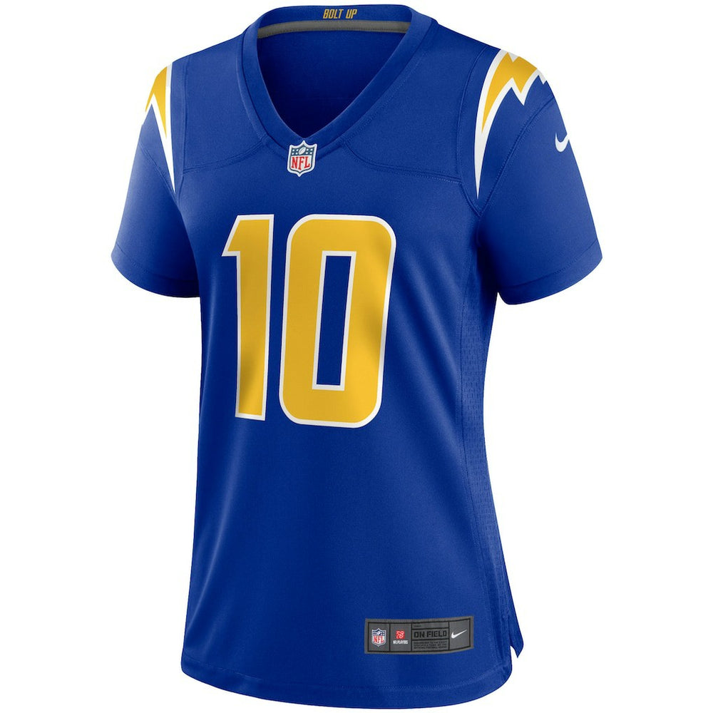 Justin Herbert  Women's Game Jersey - Los Angeles Chargers