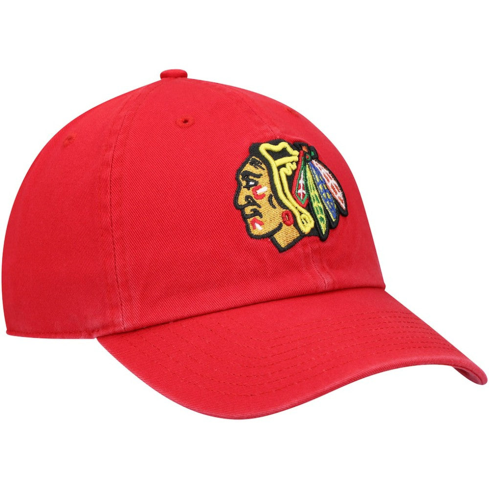 NHL Red Chicago Blackhawks '47 Clean Up Adjustable Hat