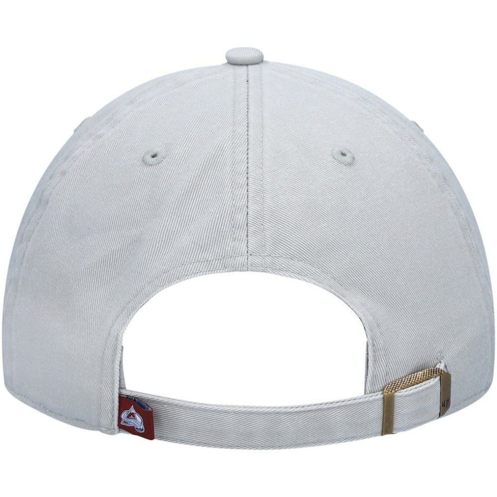 NHL Gray Colorado Avalanche '47 Clean Up Adjustable Hat