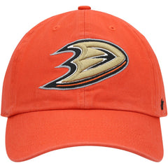 NHL Orange Anaheim Ducks '47 Clean Up Adjustable Hat