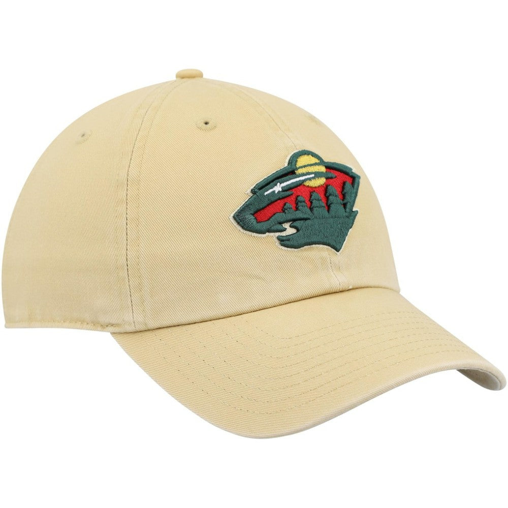 NHL Gold Minnesota Wild '47 Clean Up Adjustable Hat