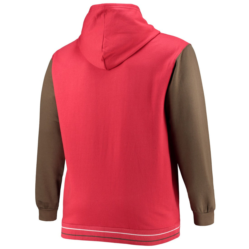 Big & Tall Block Party Pullover Hoodie - Tampa Bay Buccaneers