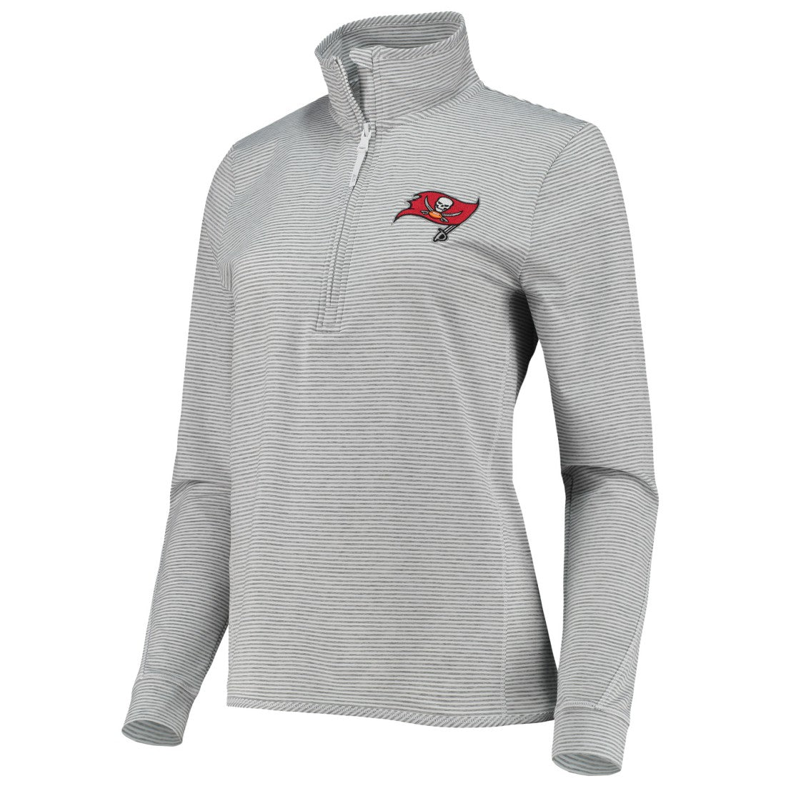 Vineyard Vines Women's Sankaty Shep Half-Zip Pullover Top - Tampa Bay Buccaneers
