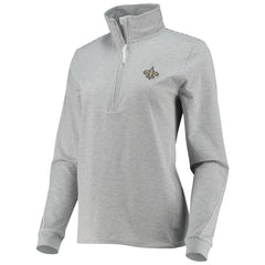 Vineyard Vines Women's Sankaty Shep Half-Zip Pullover Top - New Orleans Saints