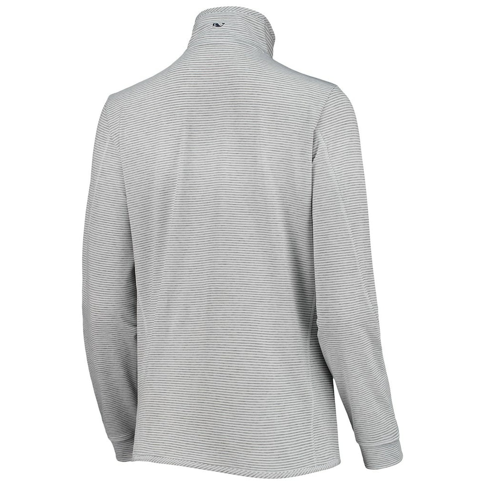 Vineyard Vines Women's Sankaty Shep Half-Zip Pullover Top - New Orleans Saints