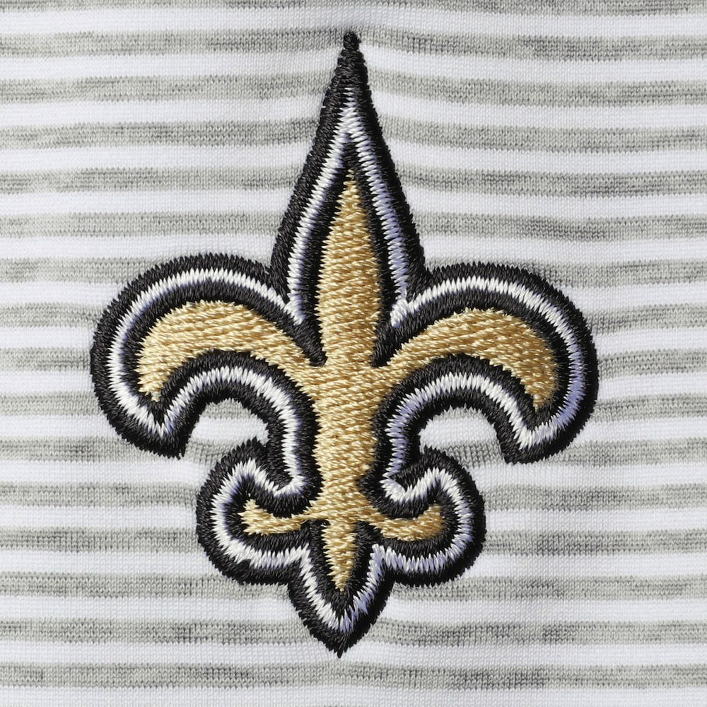 Vineyard Vines Women's Sankaty Shep Half-Zip Pullover Top - New Orleans Saints