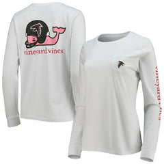 Vineyard Vines Women's Helmet Long Sleeve T-Shirt - Atlanta Falcons