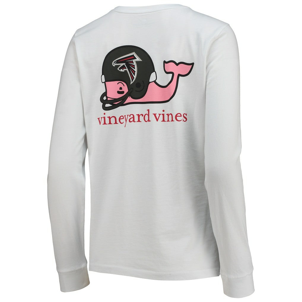 Vineyard Vines Women's Helmet Long Sleeve T-Shirt - Atlanta Falcons