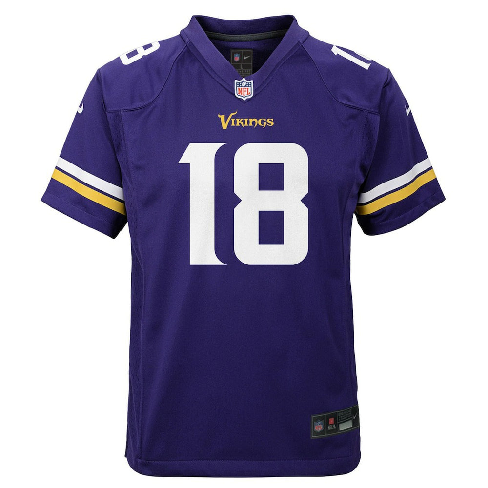 Justin Jefferson  Youth Game Jersey - Minnesota Vikings