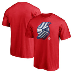 NBA Portland Trail Blazers Red White & Team T-Shirt