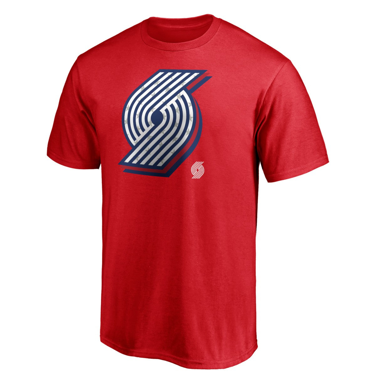 NBA Portland Trail Blazers Red White & Team T-Shirt