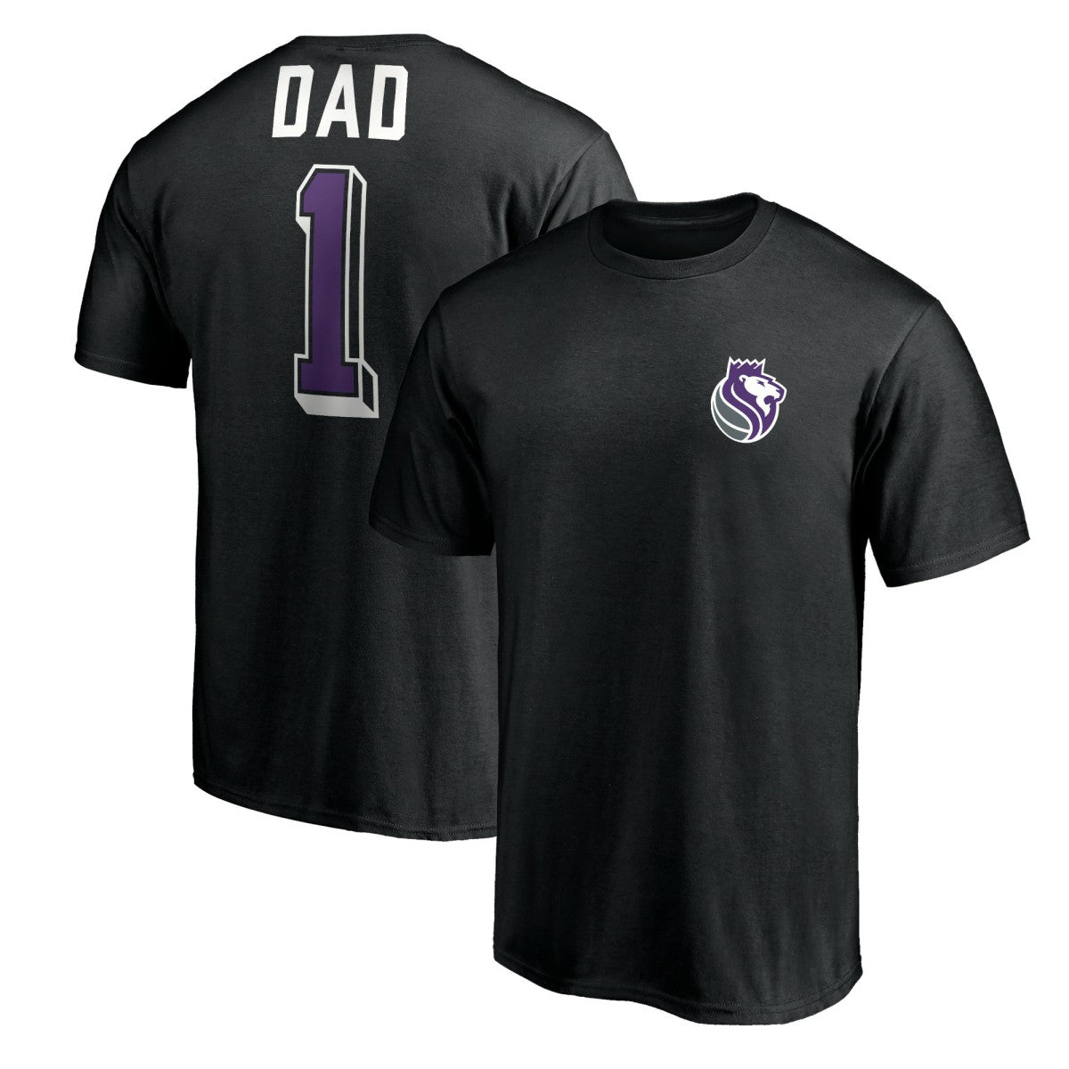NBA Sacramento Kings Number One Dad T-Shirt