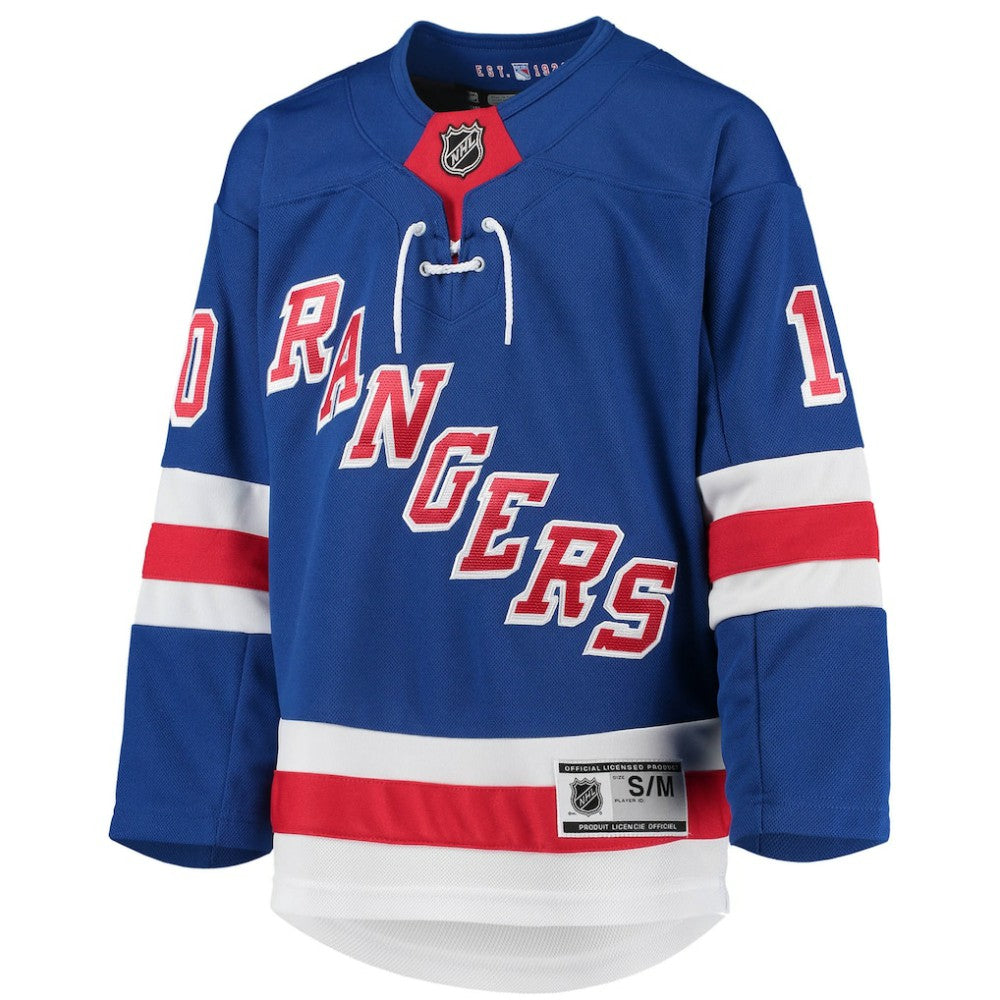 NHL Blue Artemi Panarin New York Rangers Youth Home Premier Player Jersey