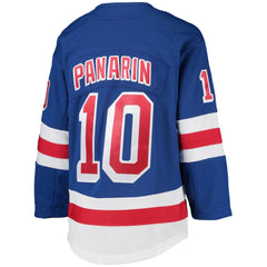 NHL Blue Artemi Panarin New York Rangers Youth Home Premier Player Jersey