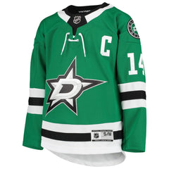 NHL Kelly Green Jamie Benn Dallas Stars Youth Home Premier Player Jersey