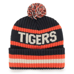 MLB Detroit Tigers '47 Bering Cuffed Knit Hat with Pom