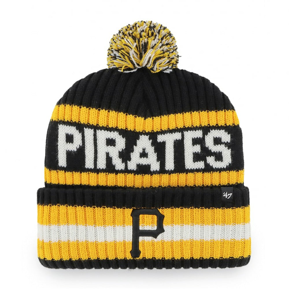 MLB Pittsburgh Pirates '47 Bering Cuffed Knit Hat with Pom