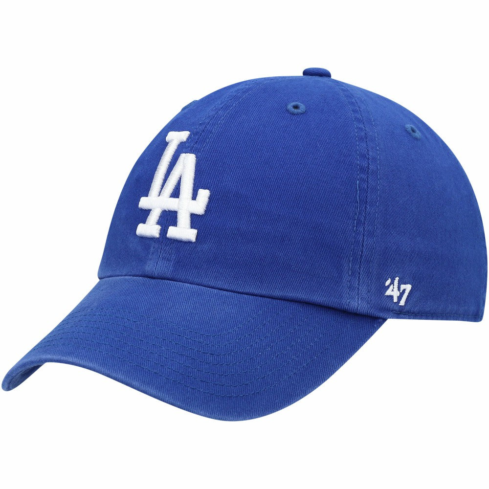 MLB Los Angeles Dodgers '47 Youth Team Logo Clean Up Adjustable Hat