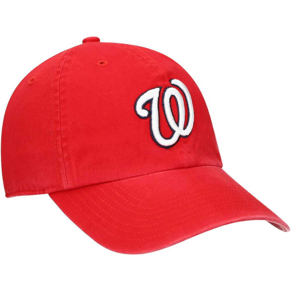MLB Washington Nationals '47 Youth Team Logo Clean Up Adjustable Hat