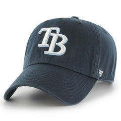 MLB Tampa Bay Rays '47 Youth Team Logo Clean Up Adjustable Hat