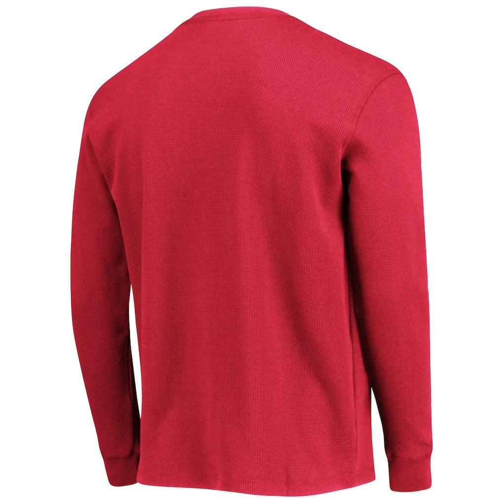 Dunbrooke Logo Maverick Thermal Henley Long Sleeve T-Shirt - San Francisco 49ers
