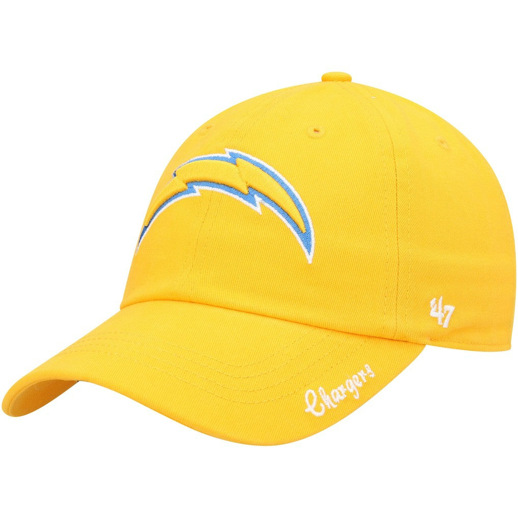 '47 Women's Miata Clean Up Secondary Logo Adjustable Hat - Los Angeles Chargers