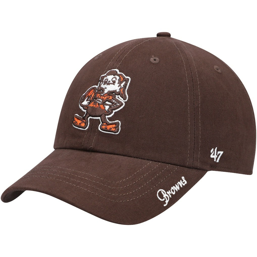 '47 Women's Brownie The Elf Miata Clean Up Adjustable Hat - Cleveland Browns