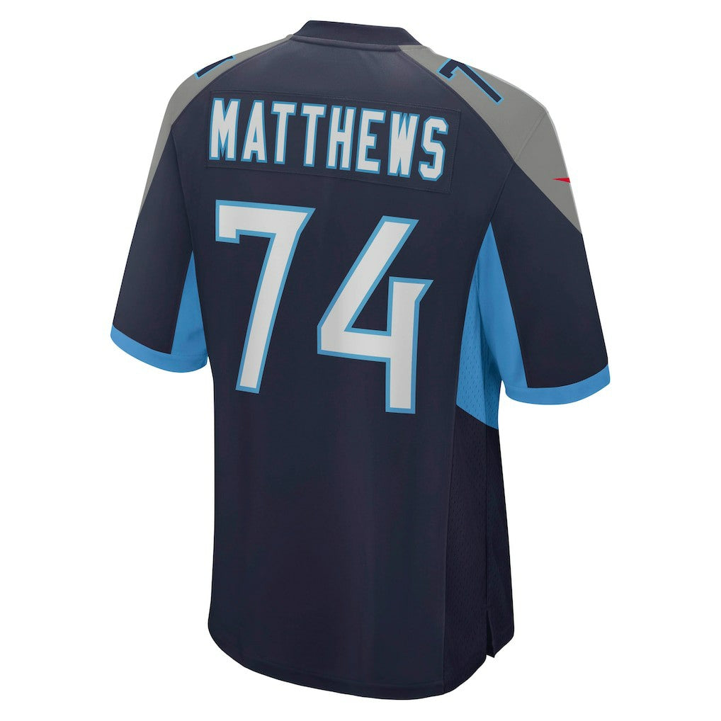 Bruce Matthews  Retired Player Jersey - Tennessee Titans