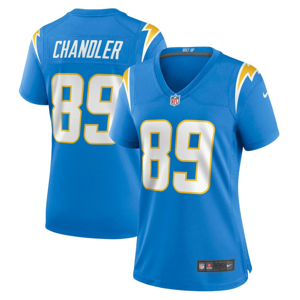Wes Chandler  Women's Retired Player Jersey - Los Angeles Chargers