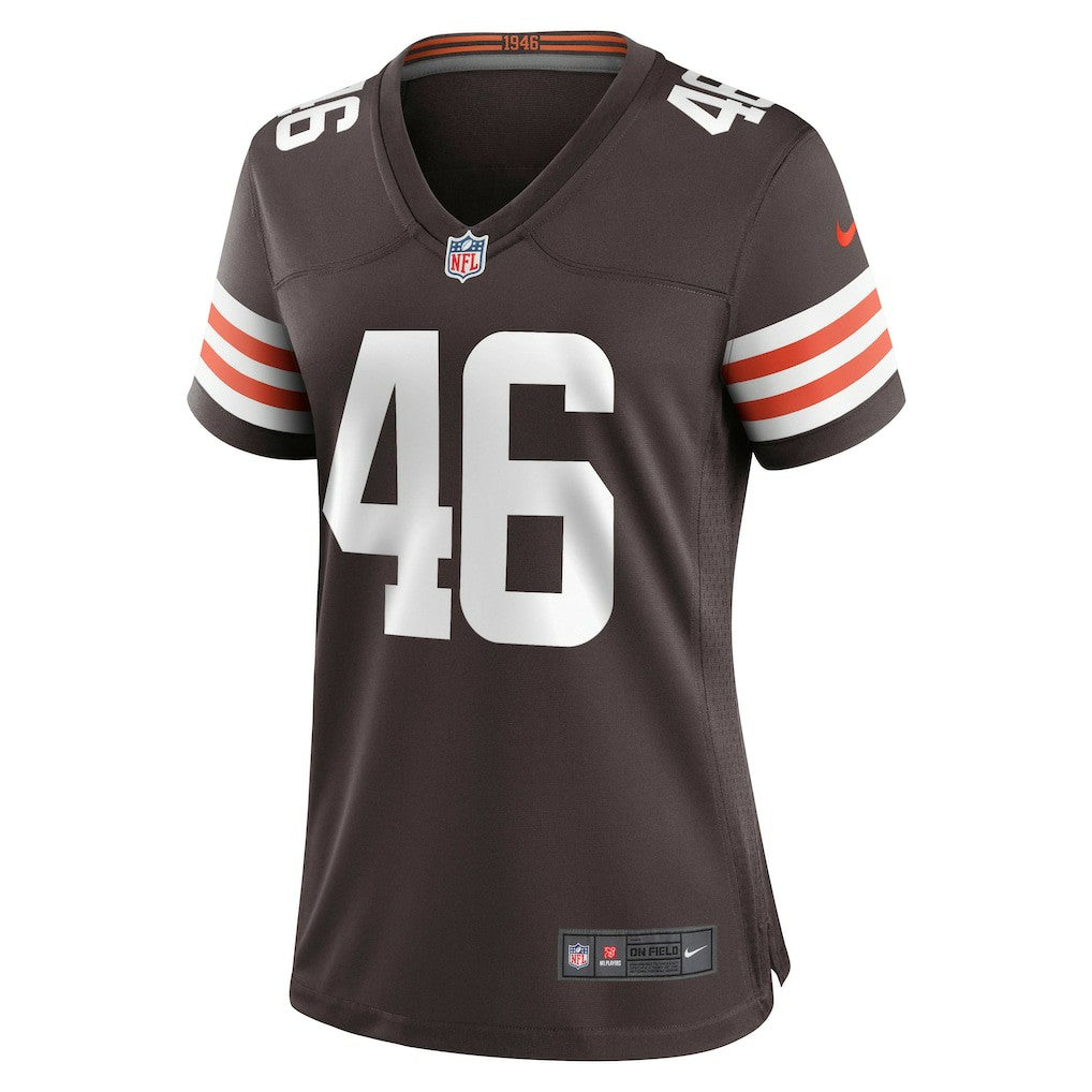 Don Fleming  Women's Retired Player Jersey - Cleveland Browns