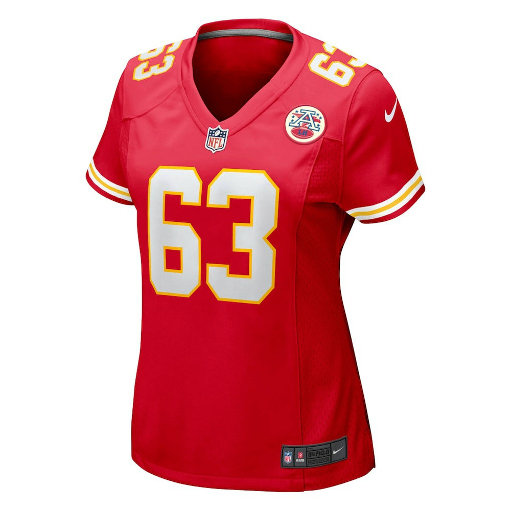 Willie Lanier  Women's Retired Player Jersey - Kansas City Chiefs