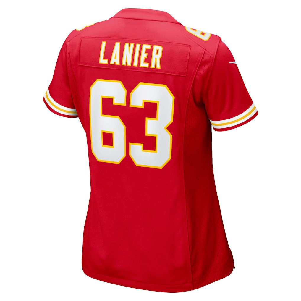Willie Lanier  Women's Retired Player Jersey - Kansas City Chiefs