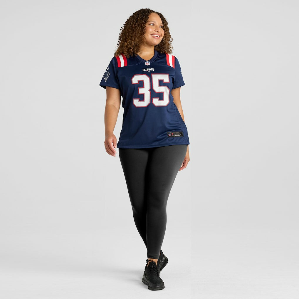Jim Nance  Women's Retired Player Jersey - New England Patriots