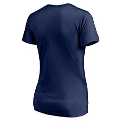 Women's Red White and Team V-Neck T-Shirt - Atlanta Falcons