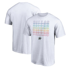 NHL White Dallas Stars City Pride T-Shirt