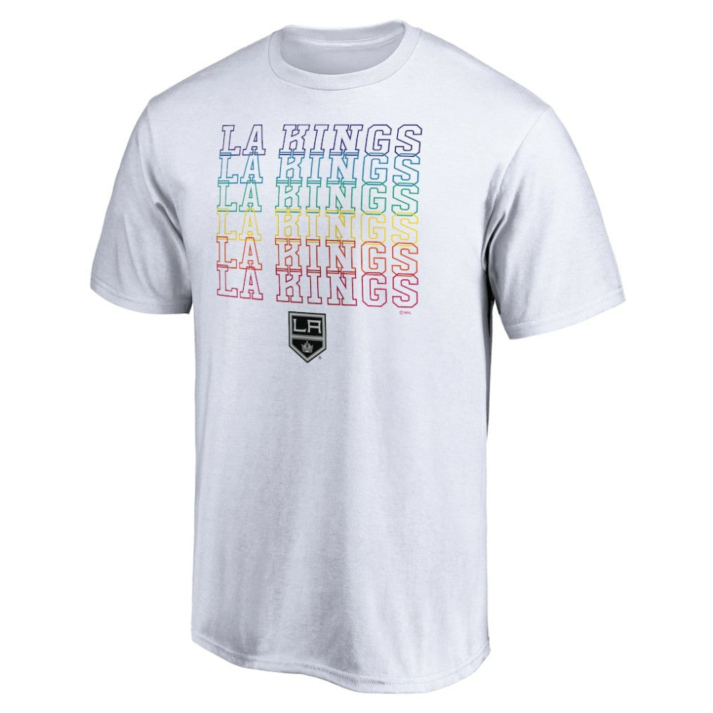 NHL White Los Angeles Kings City Pride T-Shirt