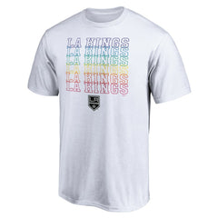 NHL White Los Angeles Kings City Pride T-Shirt