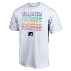 NHL White Philadelphia Flyers City Pride T-Shirt