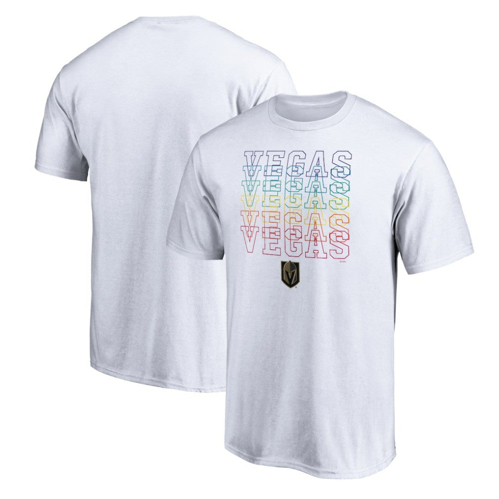 NHL White Vegas Golden Knights City Pride T-Shirt