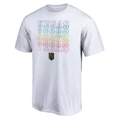 NHL White Vegas Golden Knights City Pride T-Shirt