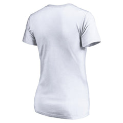 NHL White Toronto Maple Leafs Women's City Pride V-Neck T-Shirt