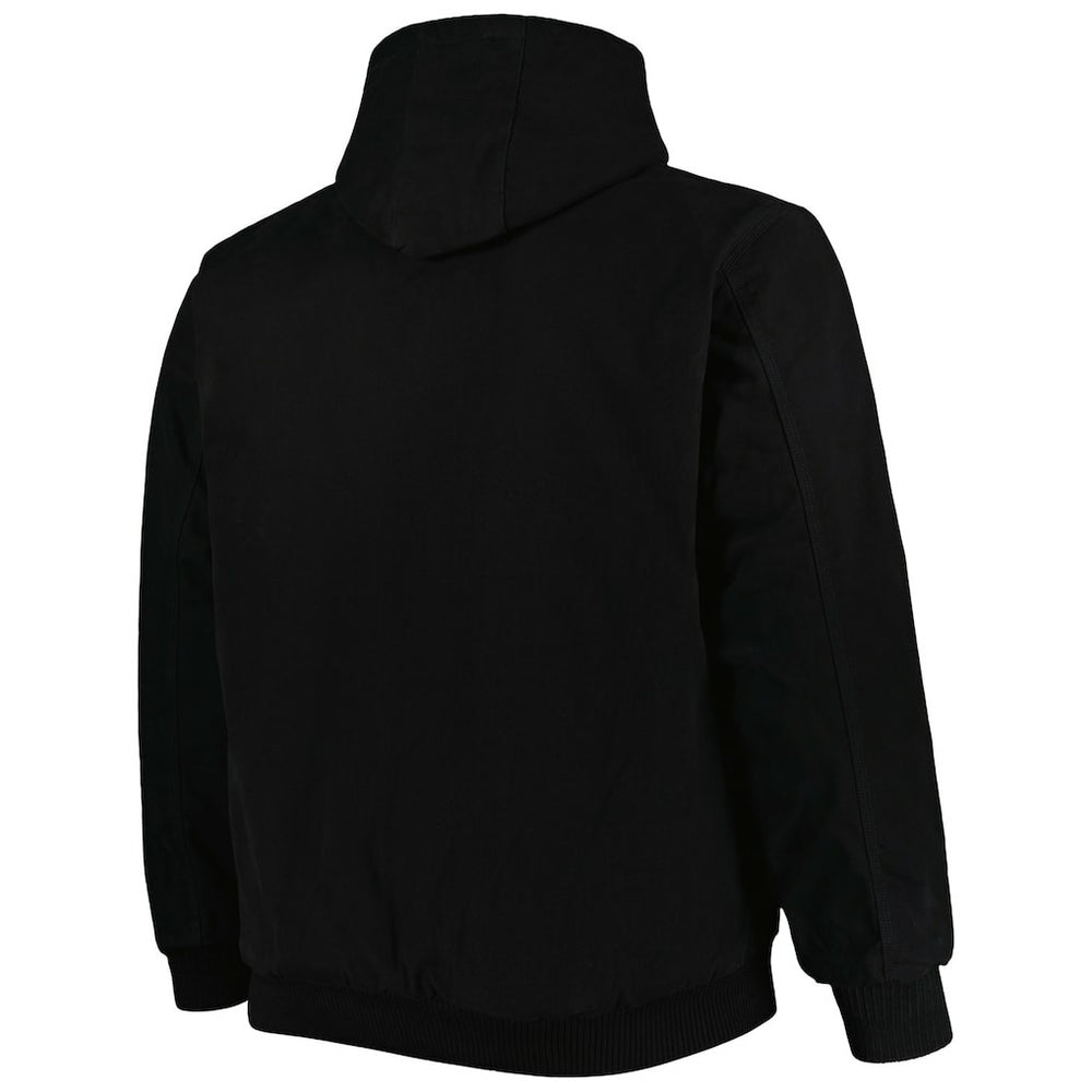 Dunbrooke Big & Tall Dakota Canvas Hoodie Full-Zip Jacket - Cincinnati Bengals