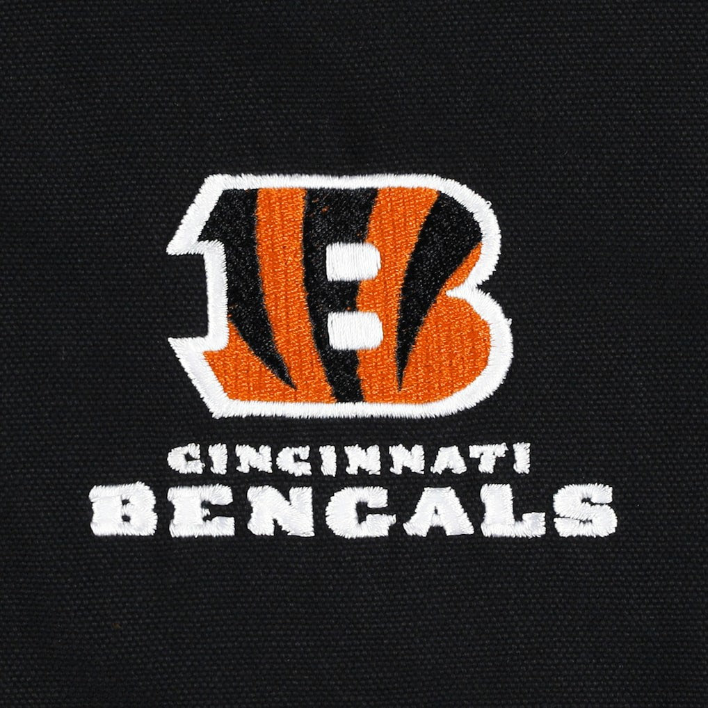 Dunbrooke Big & Tall Dakota Canvas Hoodie Full-Zip Jacket - Cincinnati Bengals