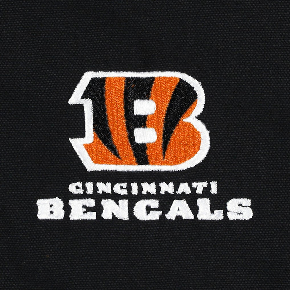 Dunbrooke Big & Tall Dakota Canvas Hoodie Full-Zip Jacket - Cincinnati Bengals