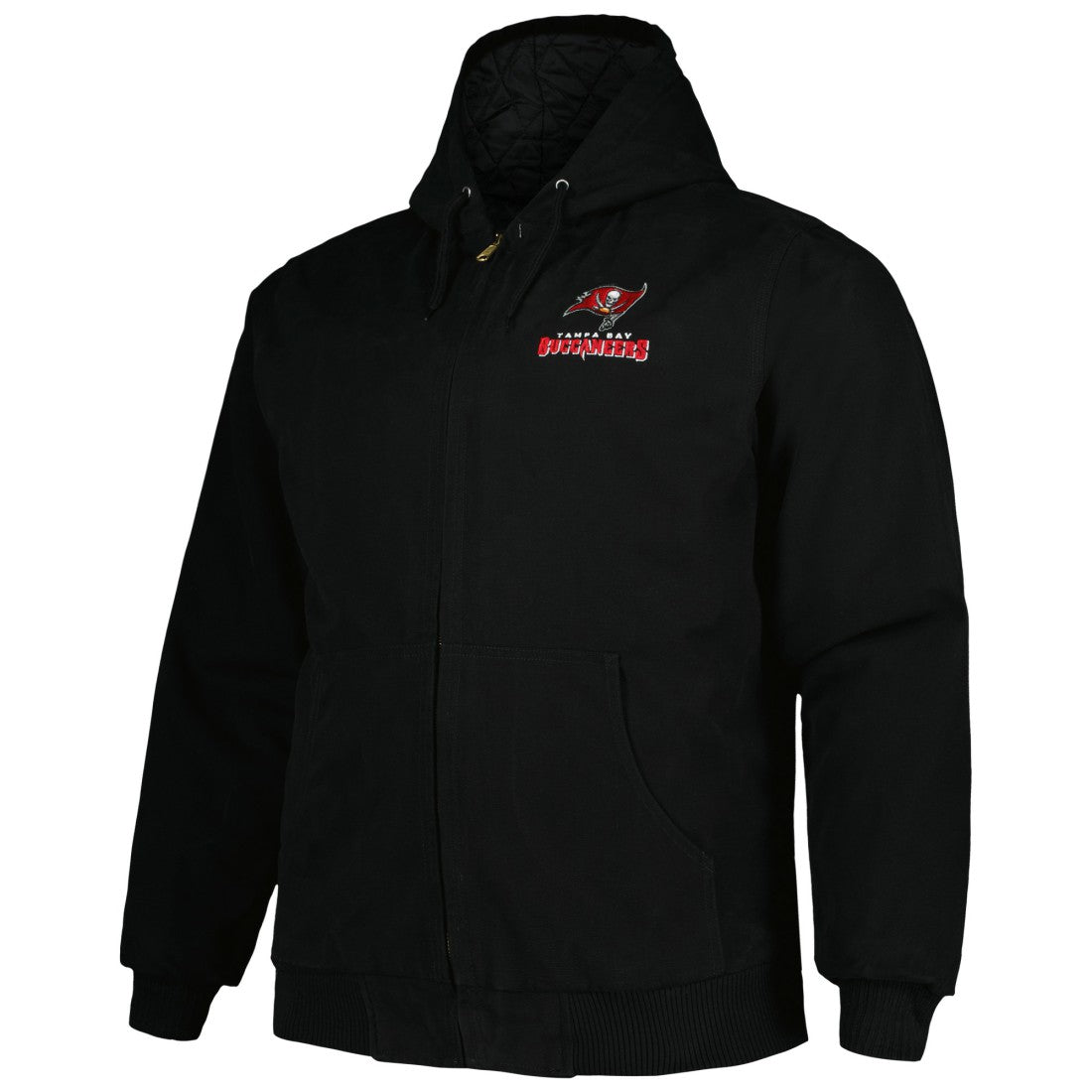 Dunbrooke Big & Tall Dakota Canvas Hoodie Full-Zip Jacket - Tampa Bay Buccaneers