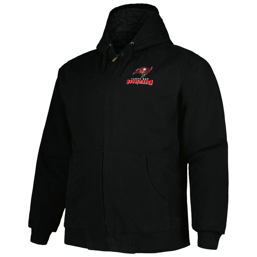Dunbrooke Big & Tall Dakota Canvas Hoodie Full-Zip Jacket - Tampa Bay Buccaneers