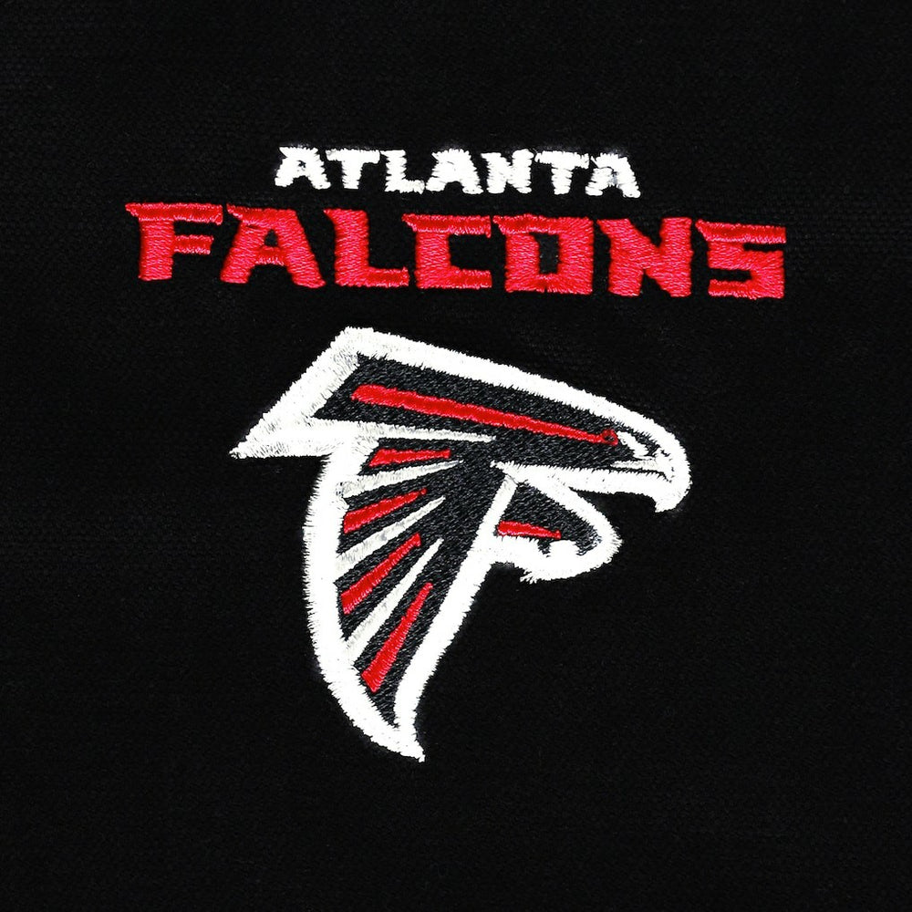 Dunbrooke Big & Tall Dakota Canvas Hoodie Full-Zip Jacket - Atlanta Falcons
