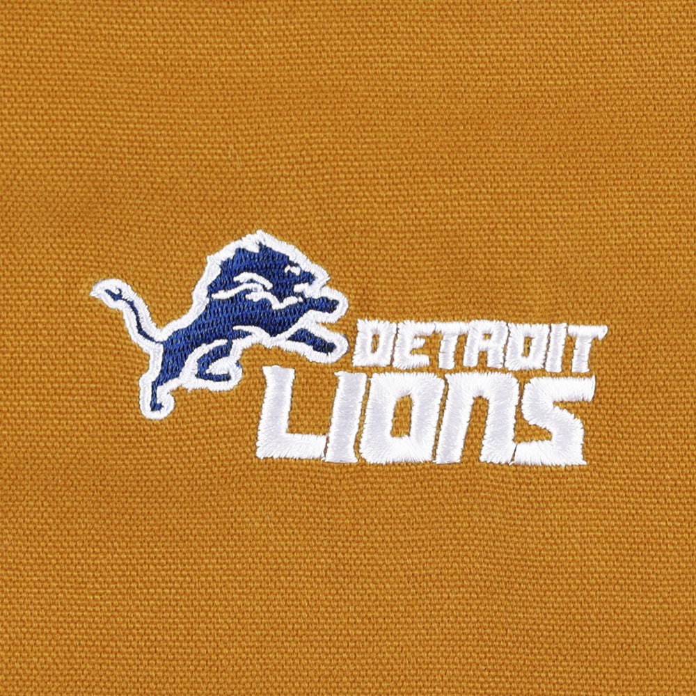 Dunbrooke Big & Tall Dakota Canvas Hoodie Full-Zip Jacket - Detroit Lions